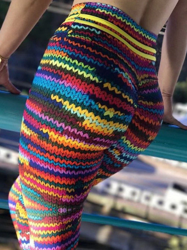 Mallas de gimnasio para mujer, Leggings de cintura alta, elásticos, atléticos, sexys, informales