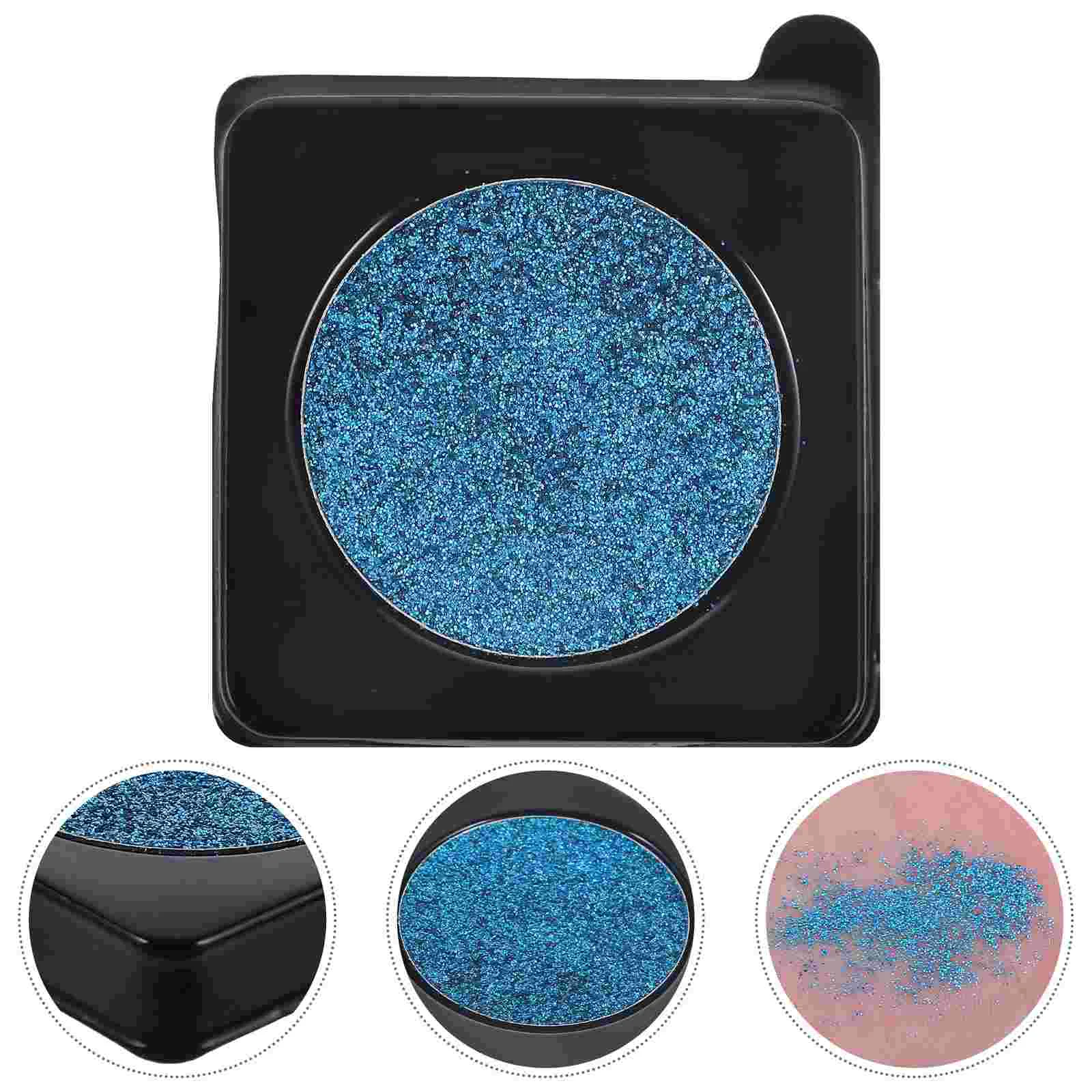 Glitter Eyeshadow Palette Makeup for Blue Sparkly Face Shimmer Flash Chip Single Color