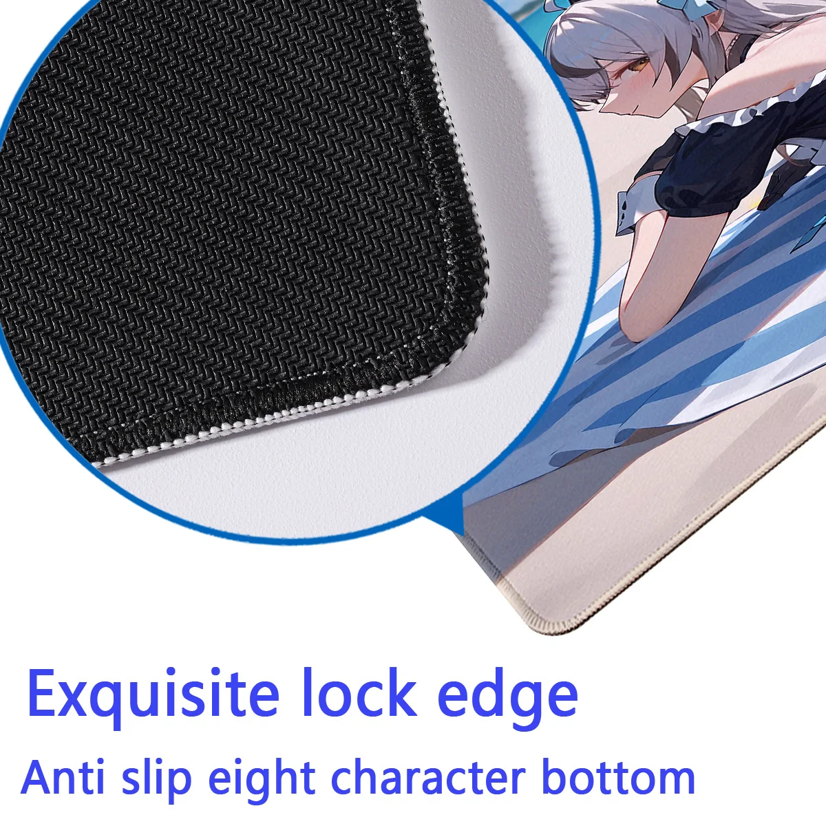 Snowbreak Lyfe Infinite Sight Fenny Katya Kaguya XXL Large mouse pad Computer Laptop Non-slip Office Keyboard Desk Mat mousepad