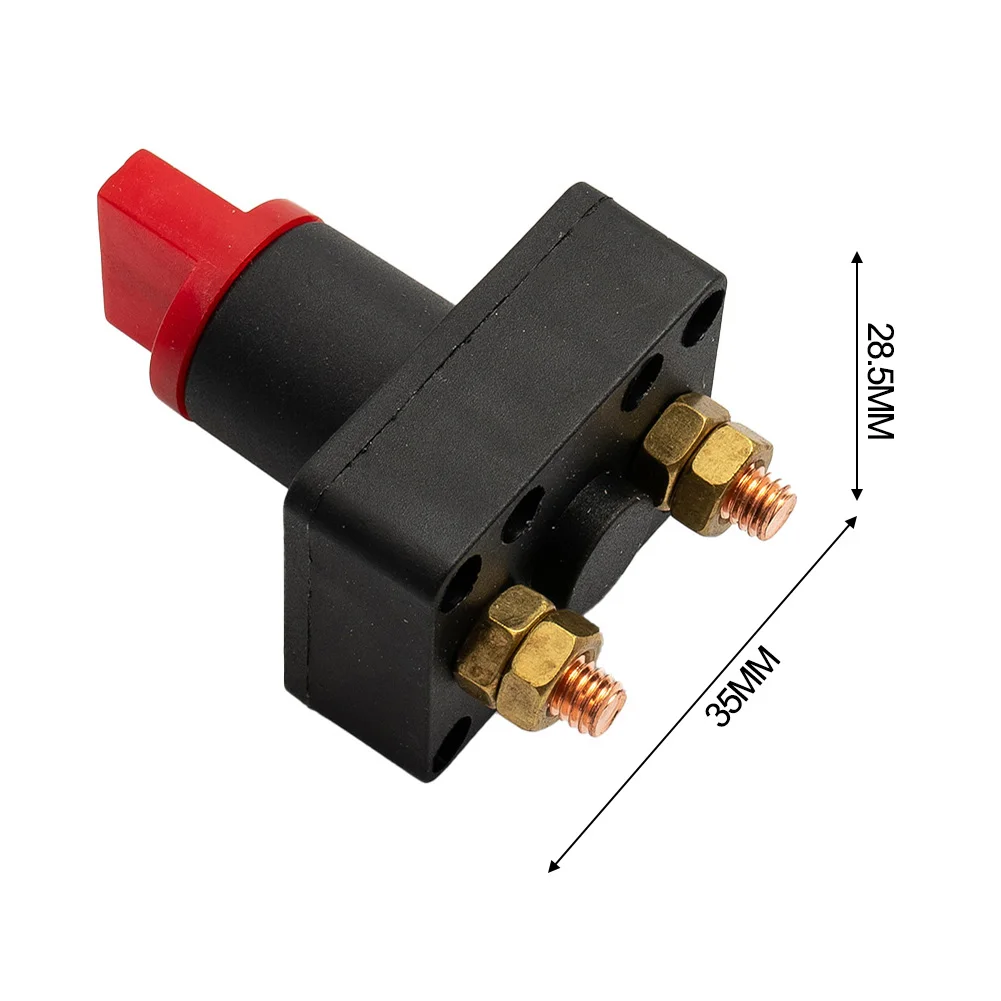 12V 100A Car Boat Camper Battery Isolator Disconnect Cut Off Switch ON-OFF For Yacht RV Battery Disconnect Switch