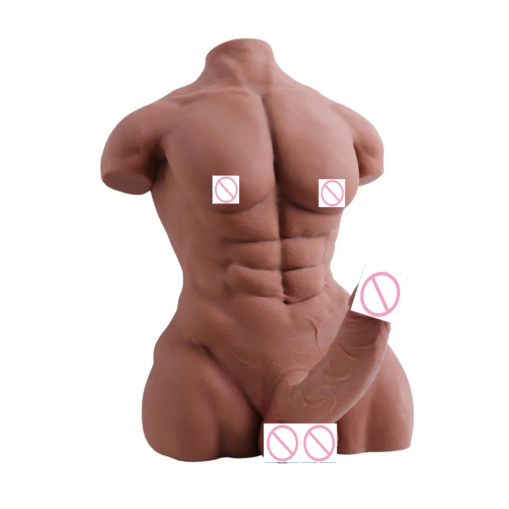 Female phallus European and American oversized masturbator bust male model solid doll erotic orgasm artifact adult toy
