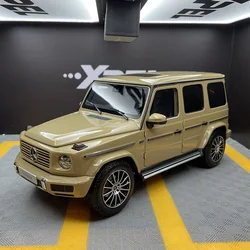 1:18 New G-class Large G500 SUV 2018 Alloy Full-Open Car Model Ornaments Boy Gifts Original Box Collection