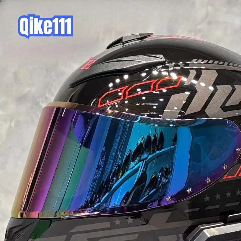 Hot Original Motorcycle Helmet Visor Qike111 Full Helmet Lens Replacement Windshield Base Replace Accessories
