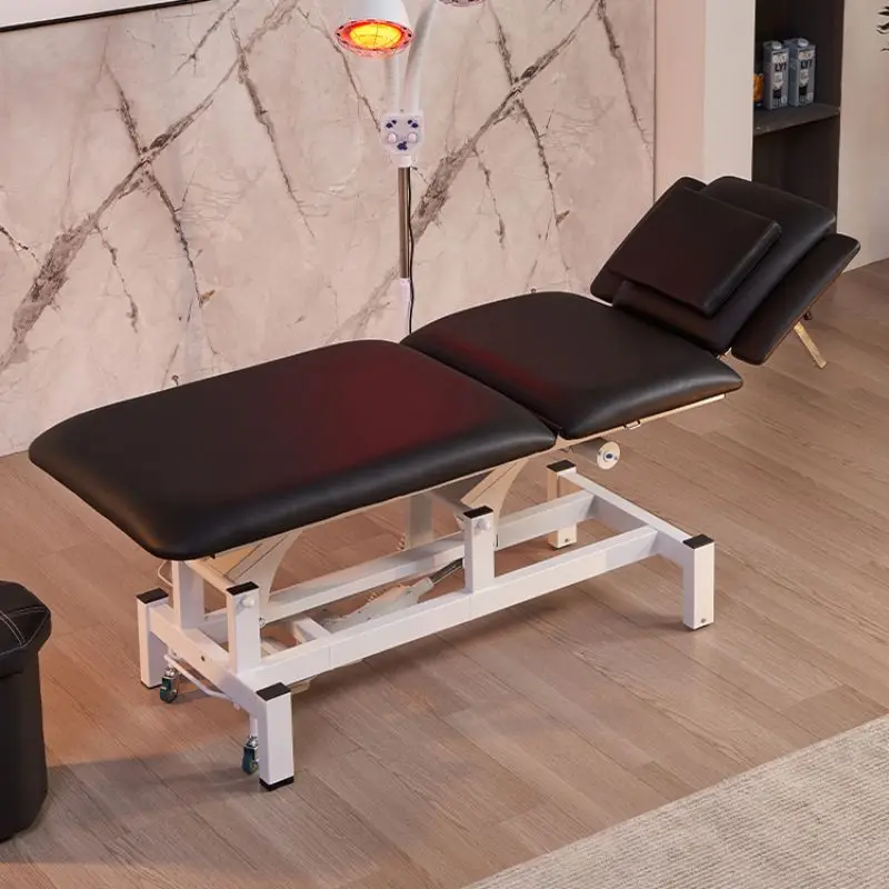 Tqh Electric Lifting Physiotherapy Bed Bone Correction and Spinal Correction Treatment Injection Bed Beauty Bed