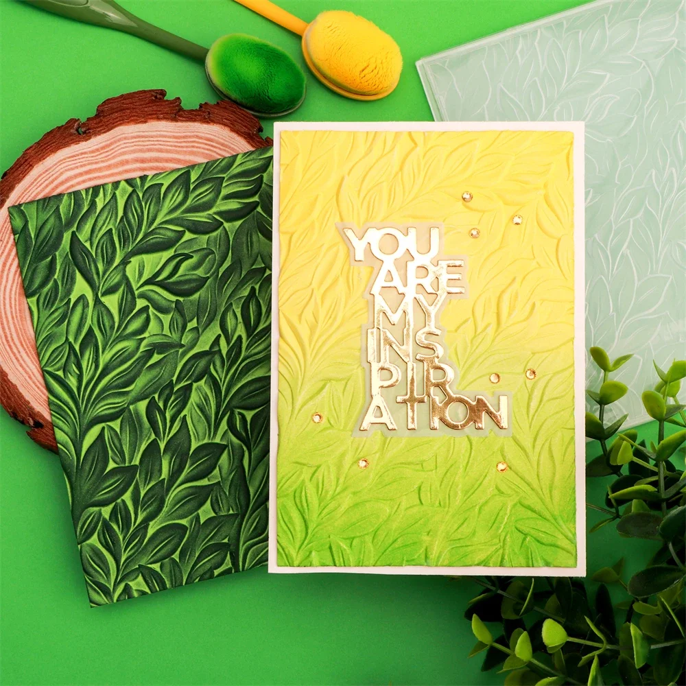 3D Embossing Folder Sunflower Tropics Cactus Abstract Maze Background Design for DIY Scrapbooking Adding Textured Paper Card