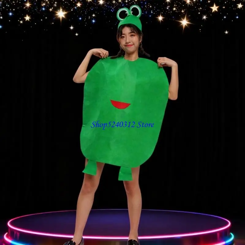 634C Feestkostuums met fruitthema, ademend vlies voor meerdere rollenspellen bij schoolevenementen en familiefeesten