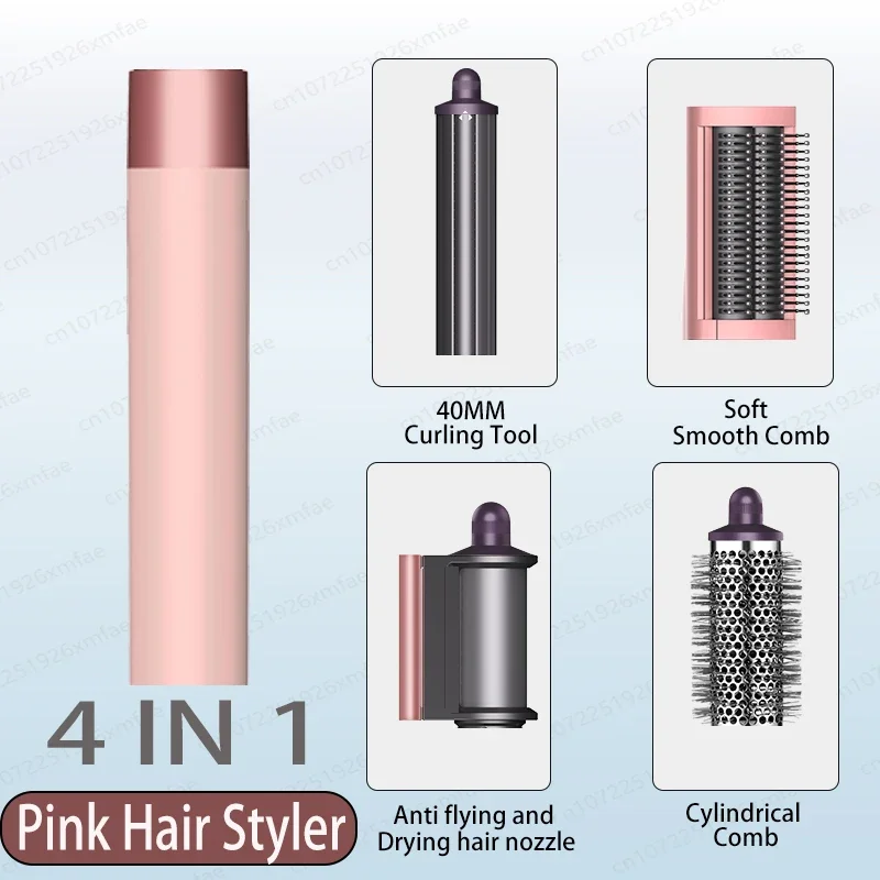 6-in-1 Professioneller Heißluft-Styler mit Negativionen-Technologie, Multifunktionales Haarstyling-Set für Automatisches Locken, Bestes Geschenk für Frauen