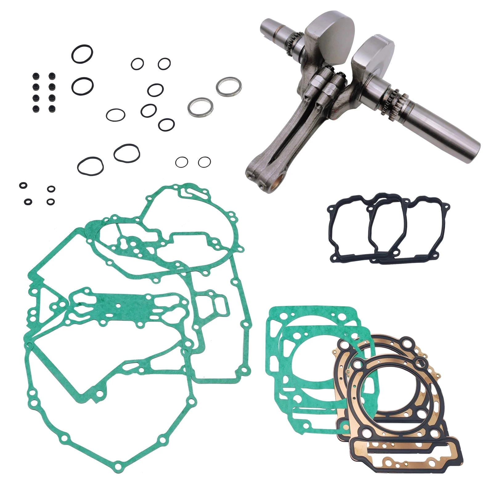 ENGINE ACCESSARY CRANKSHAFT Engine Gasket Kit For CAN AM BRP 1000 OUTLANDER ATV UTV QUAD BIKE 420219736 420219735