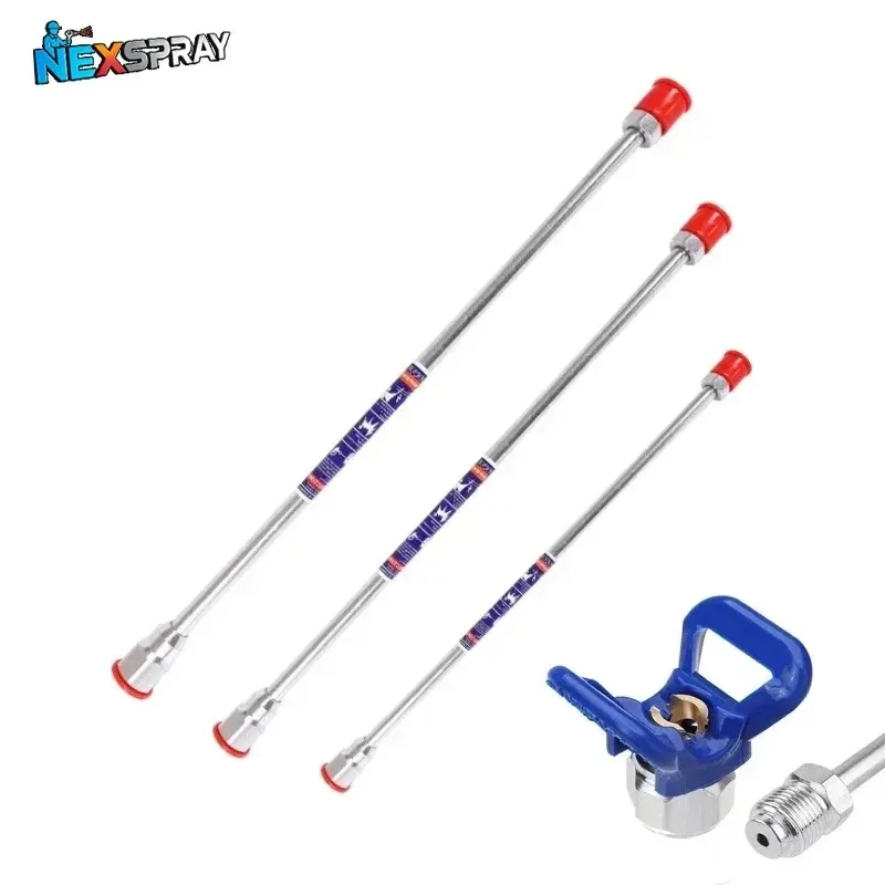 20cm/30cm/50cm/75cm/100cm Cocok Untuk Suku Cadang Spray Gun Tatan Wgner, Ekstensi Tongkat Alat Semprot Cat Airless
