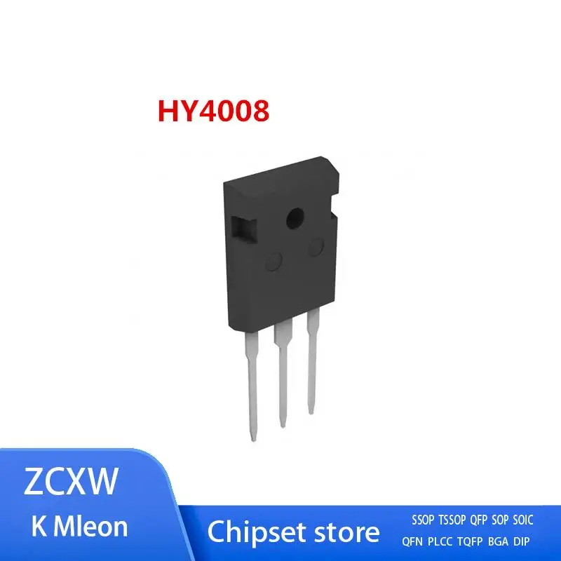 10PCS/LOT HY4008 HY4008W 4008 TO-247 200A 80V 2.9Mohm  MOSFET