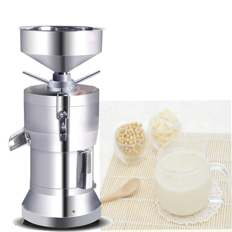 Large Capacity Commercial Tofu Processing Pulp Beater, Automatic Fresh Ground Soy Milk Maker High Power Slurry Residue Separatio