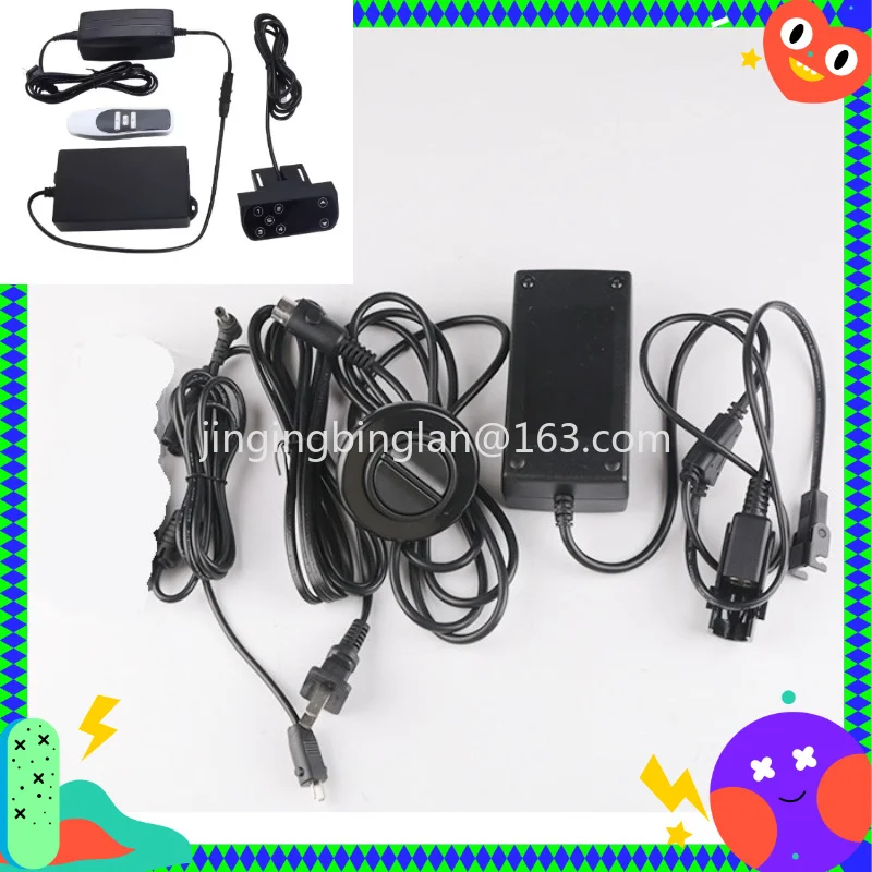 Factory direct sales of electric push rod controller, lifting column wireless wired driver one drag two  with remote control