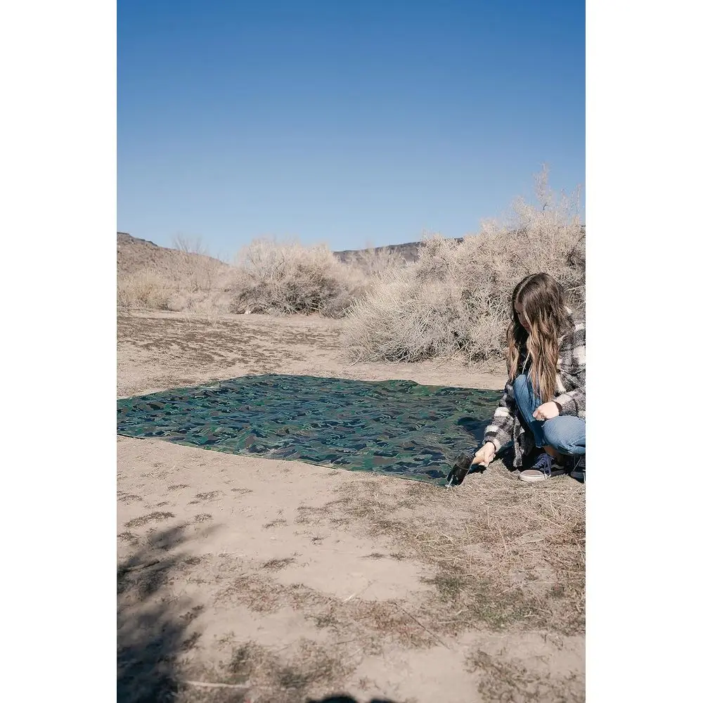 10x12ft Green Camo Medium Duty Rip-Stop Tarp (T-1012-C)