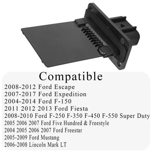 Imagen 2 del producto Resistor de Motor de soplador HVAC para Ford F-150 250 350 450 Expedition Fiesta Mustang YH-1715 3F2Z-18591-AA 4P1361 nuevo