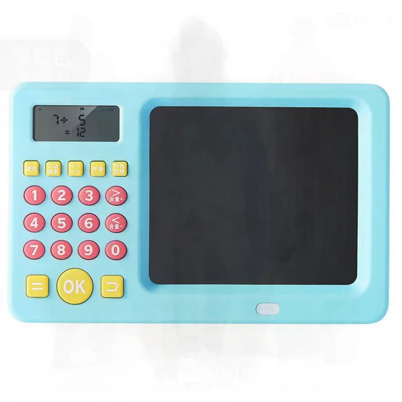 Tablero de escritura LCD para niños, máquina de aprendizaje de aritmética Oral, tableta de entrenamiento de matemáticas, juguete educativo interactivo recargable