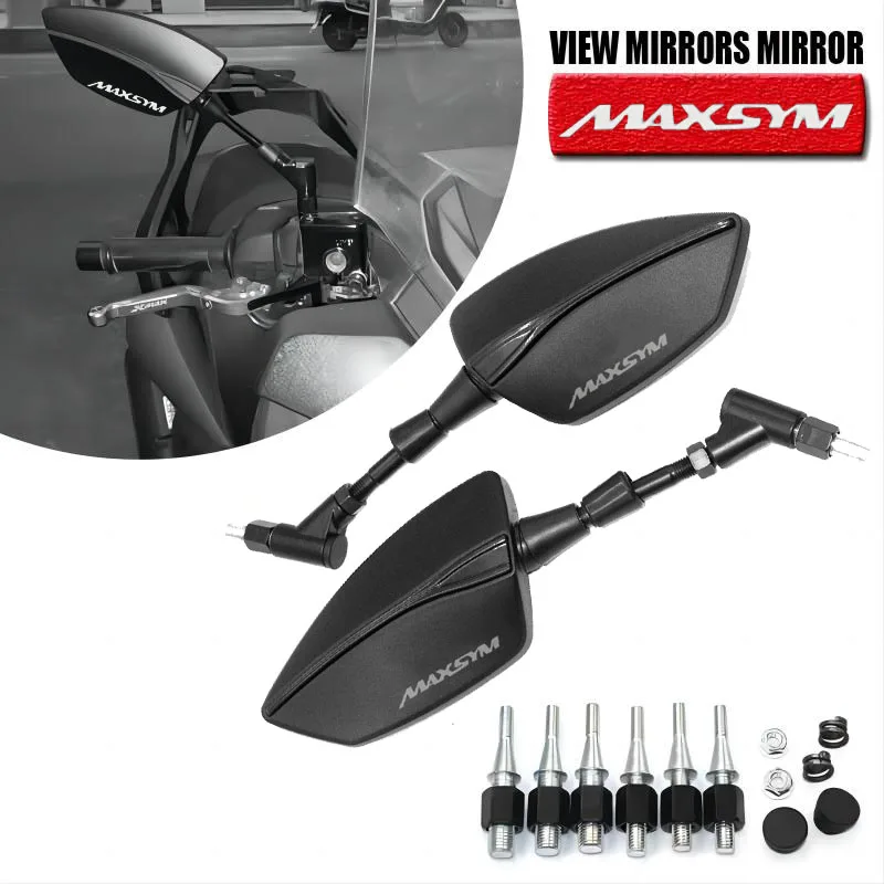 

Fit For SYM 150 125 GTS CRUISYM 180 300 300i MAXSYM 400 600 JOYMAX Z 250 300 Motorcycle Thread Left Right Rear Rearview mirror