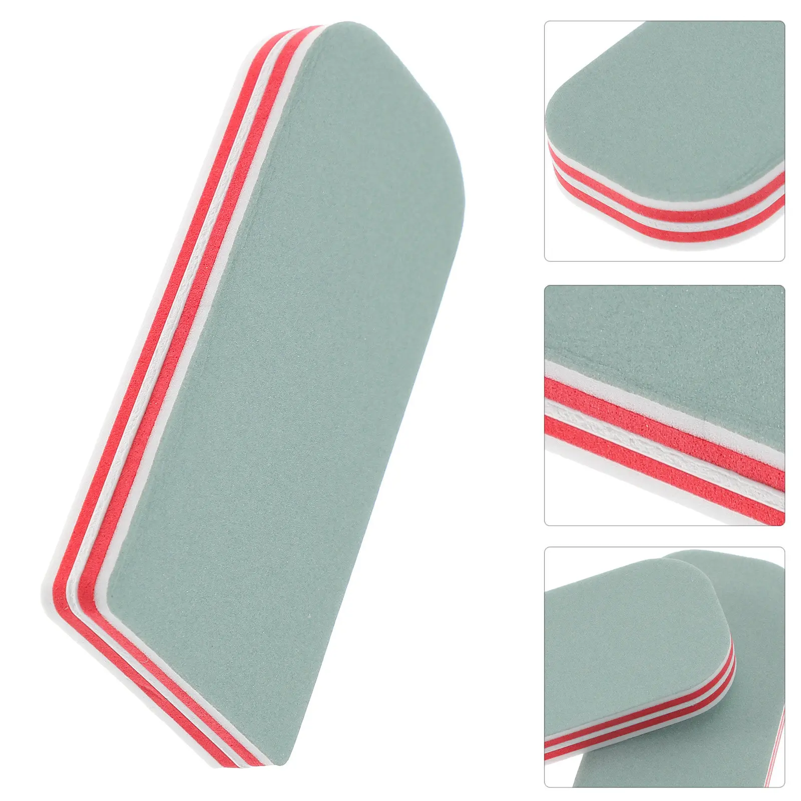 

10Pcs Professional Nail Polishing Block Dual Color 2-Sided Sponge File for Nails Artwork Wood Carving DIY Polishing