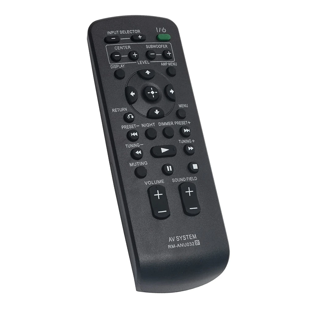 RM-ANU032 Reemplazo de control remoto para sistema de soporte de teatro Sony RHT-G900 RHT-G1500 RHTG900 RHTG1500