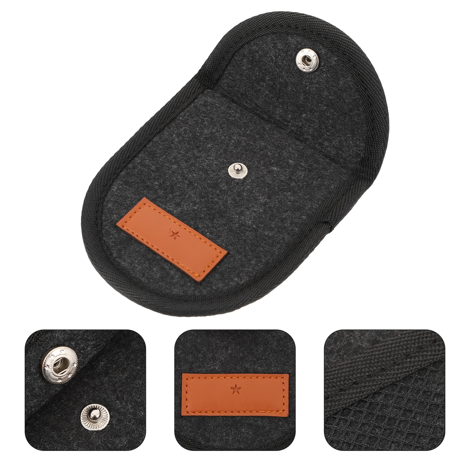 

Pick Storage Bag Guitar Parts Holder Case Acoustic Picks Repair Box Multi-functional Felt