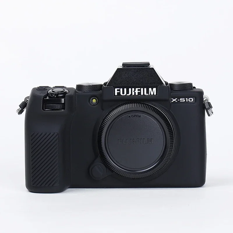 Voor Fujifilm Xs10 Cameratas Zachte Siliconen Case Rubber Camerahoes