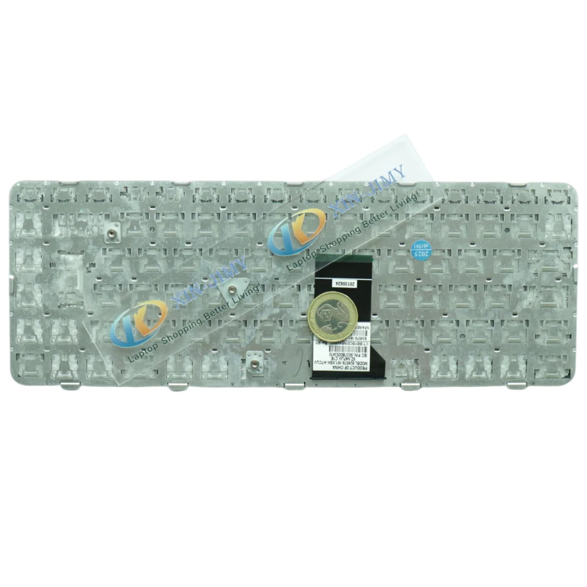 DM4 SP/Latin Keyboard for HP Pavilion DM4 DM4T DM4X  DM4-1000 Laptop White Color Blue Font No Frame