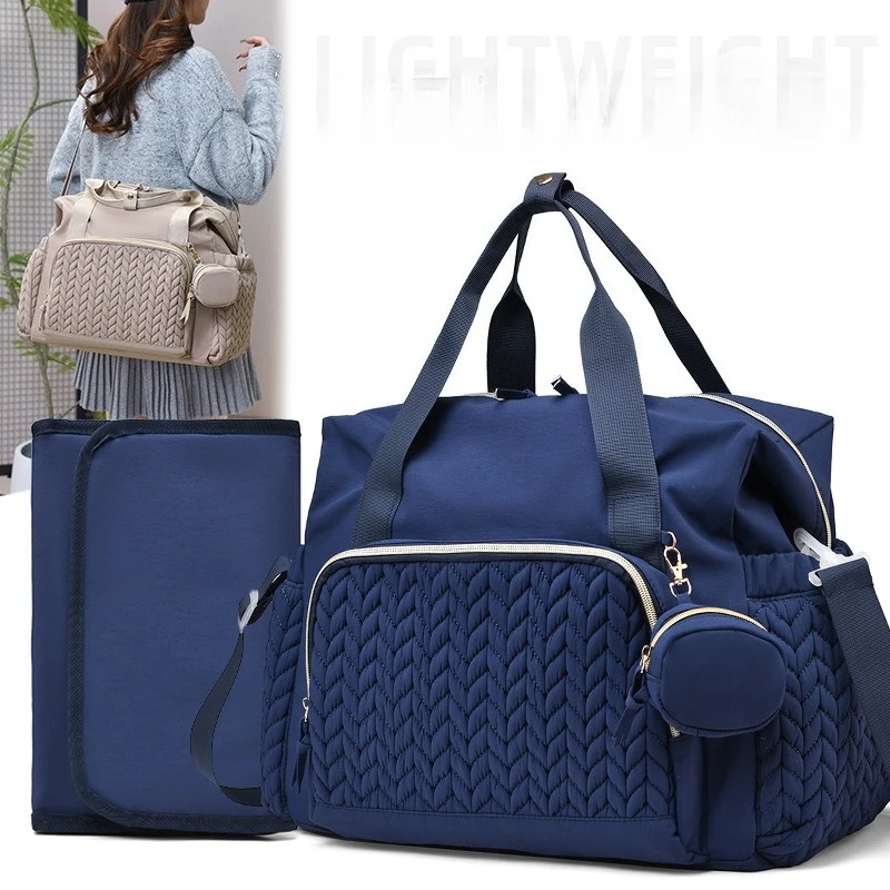 Large Capacity Diaper Bag Backpack Multifunctional Mummy Bag with Straps Nappy Changing Travel Backpack for Women Sports Gym Bag