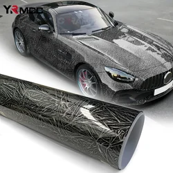 Car Vinyl Wrap Film Black Waterproof Auto Body Decoration Air-release Technology Console Computer Laptop Skin Car Accessories