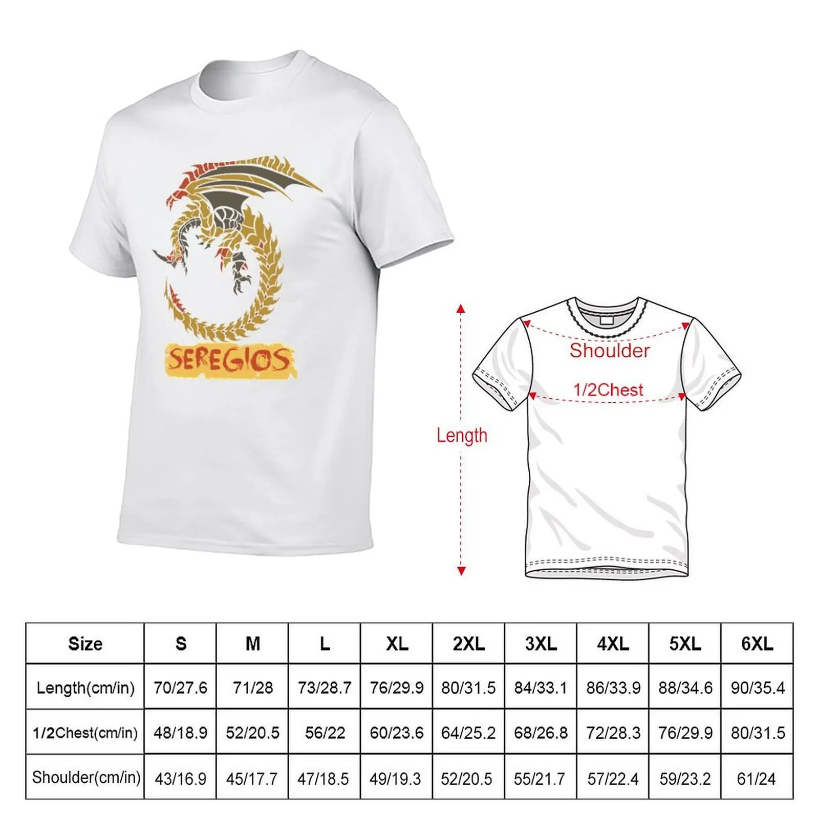 The Circular Thousand Blade Wyvern T-Shirt Funny t-shirt plus sizes mens graphic t-shirts funny