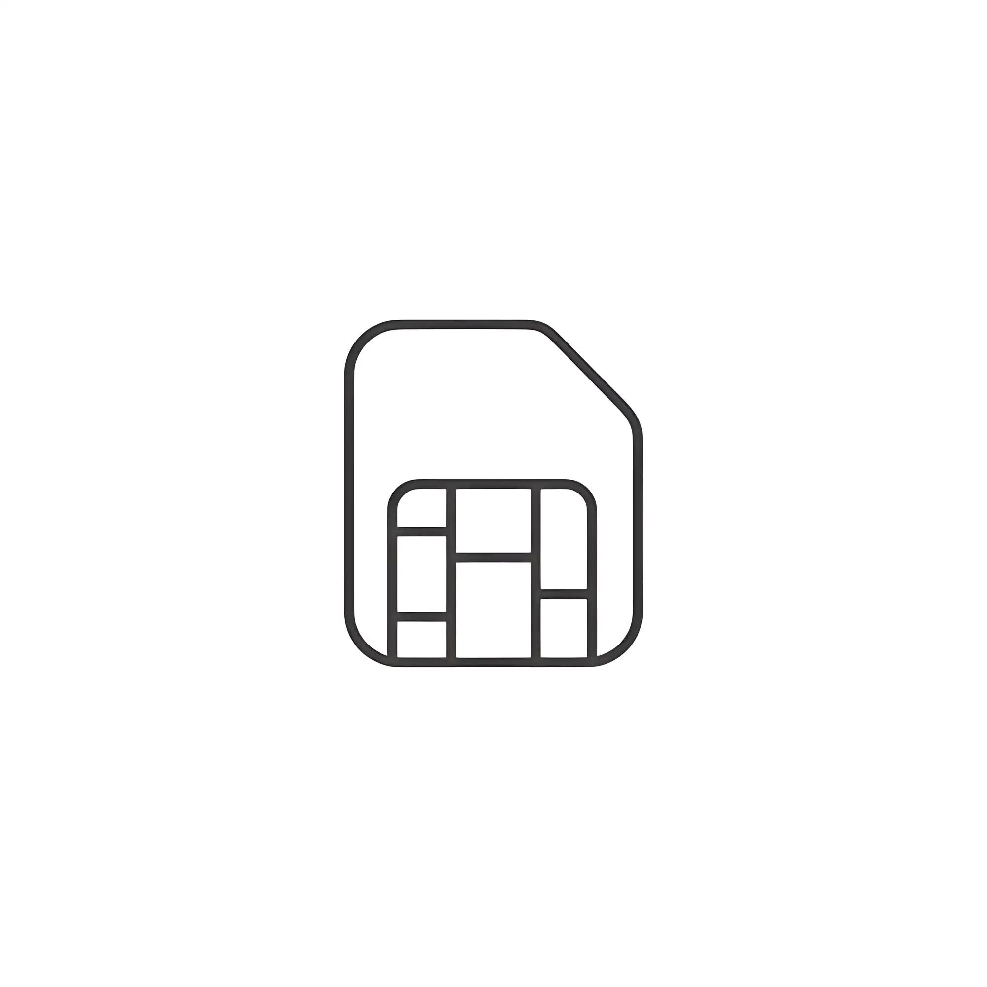 SIM Data Card - Customized Product Link