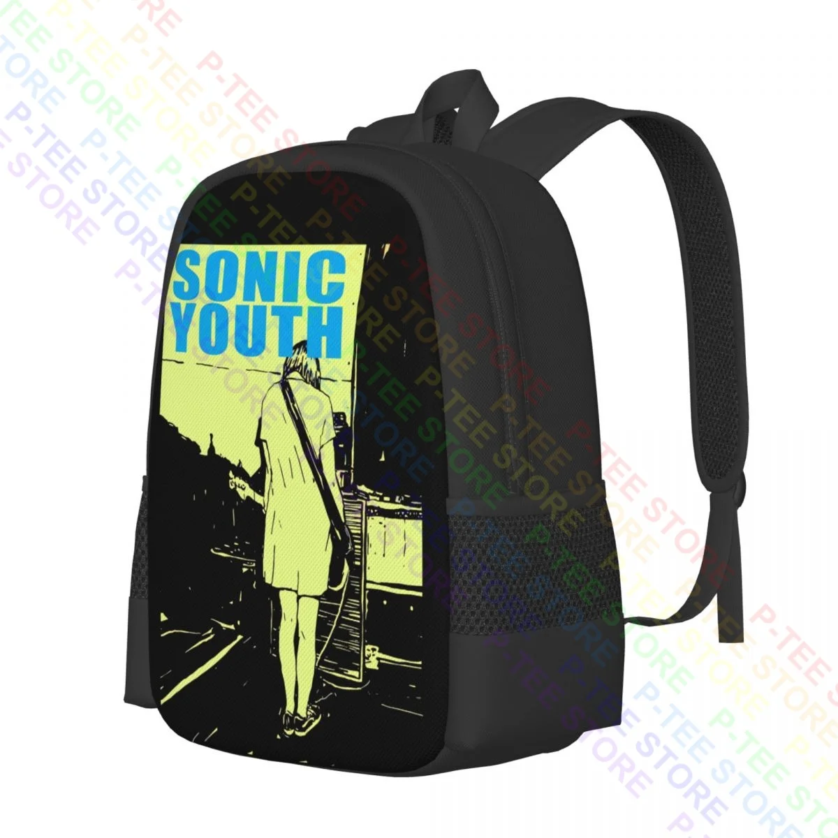 Sonic YouthBackpack Large Capacity Creative Art Print