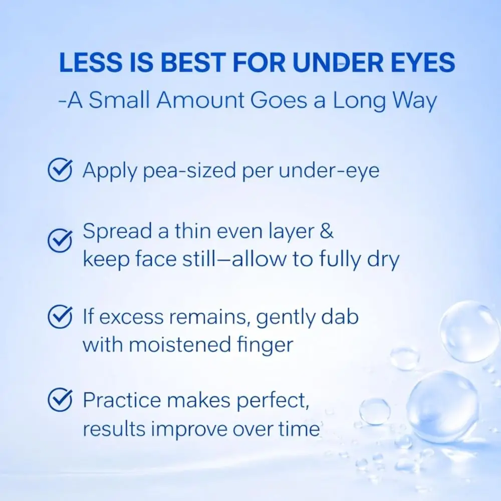 Firming Eye Lift Formula Under Eye Tightening Serum Puffiness Fine Lines Polysaccharide Eye Serum Dark Circles Reduce Bags
