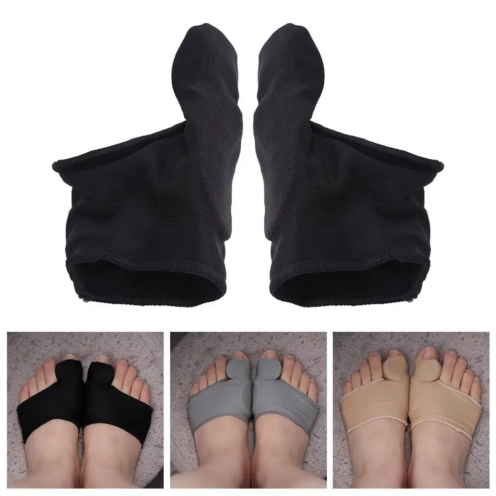 1 pair Foot Care Tool Valgus Correction Pedicure Sock Protector Toe Separator Orthotics SEBS Bunion Corrector Men