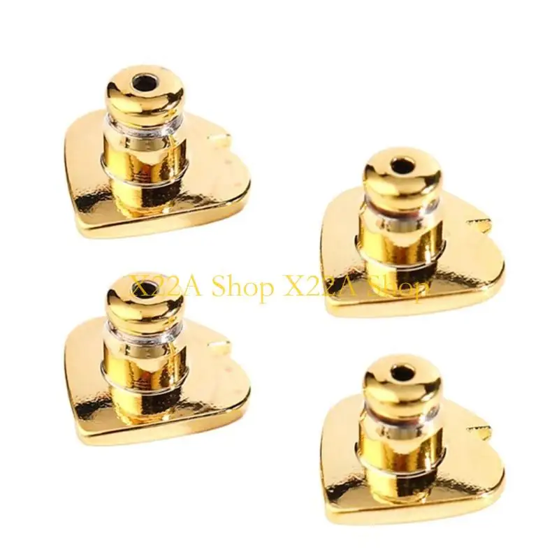 Unique Heart Shaped Ear Jewelry Accessories Earring Plugs Replacement Earring Backs