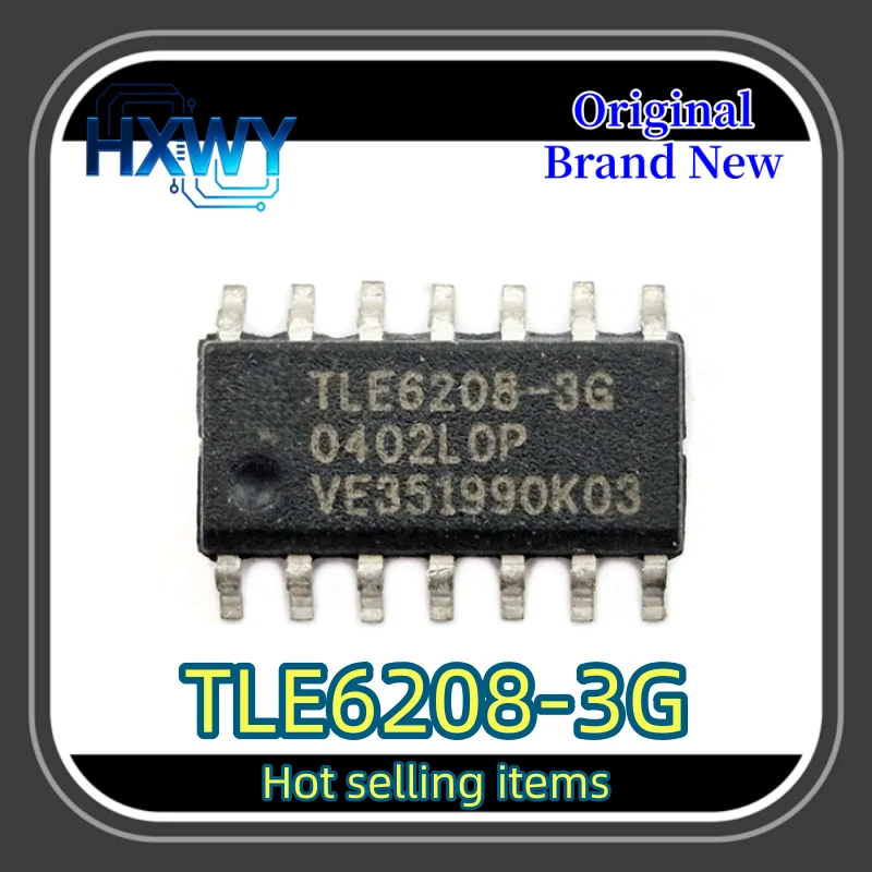 (10/50 pieces) TLE6208-3G TLE6208 SOP14 Driver Chip New Electronic Parts High Quality Fast Delivery In Stock