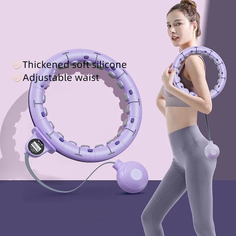 Intelligent Adjustable Massage Sport Hoop, Fitness Training, Weight Loss, Excercis, Fast Slimming, Workout, Home Gym Equipment