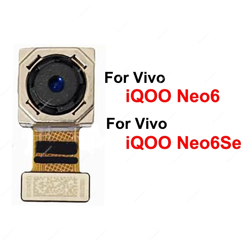 

For Vivo iQOO Neo 6 Neo 6Se Front Selfie Facing Camera Rear Main Primary Camera Flex Cable Parts