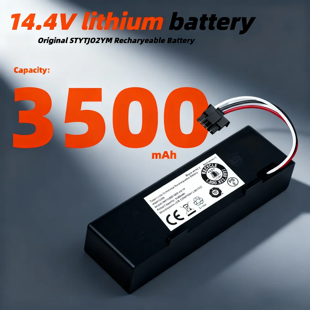 

STYTJ02YM 14.8V Li-ion Battery for Xiaomi Mijia LDS Vacuum Cleaner,Mi Robot Vacuum-Mop P,Mi Robot Vacuum-Mop 2S/Haier JX37