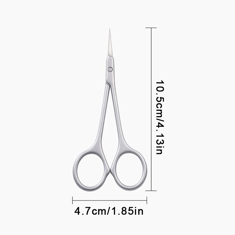 Rvs Nagelriemschaartje Dode Huid Remover Voor Nagels Art Clippers Russische Nagelschaartje Manicure Gebogen Tip Schaar