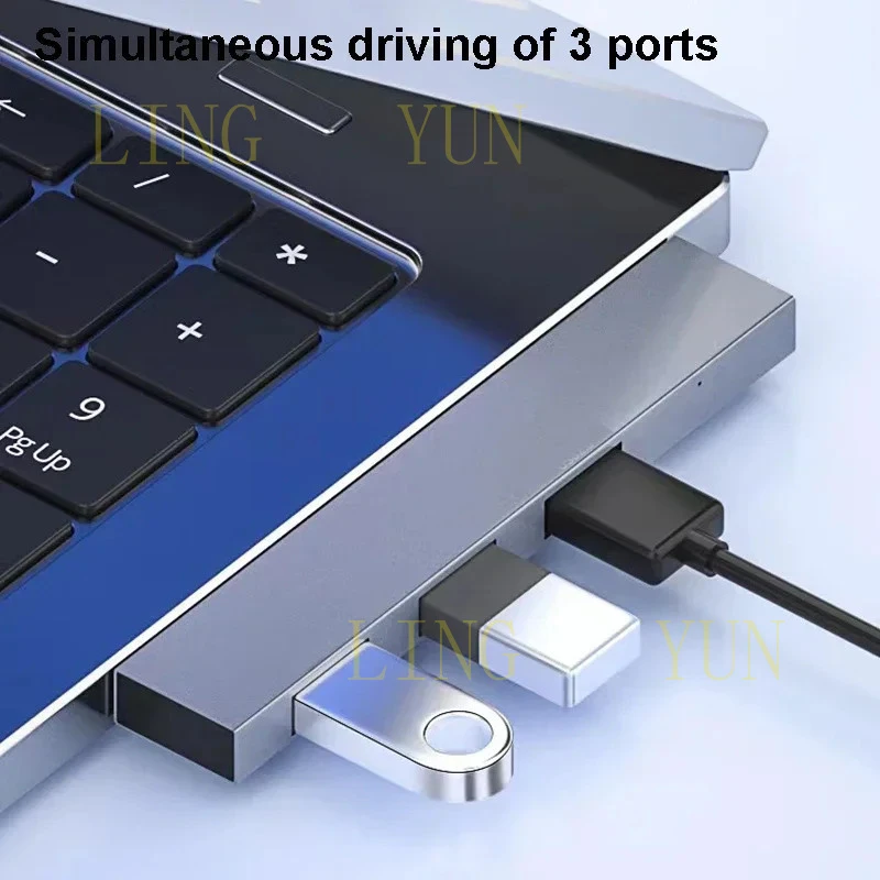 Z  USB C HUB 3.0 Type C 3.1 4 Port Multi USB Splitter OTG Adapter For Xiaomi Lenovo - view 3