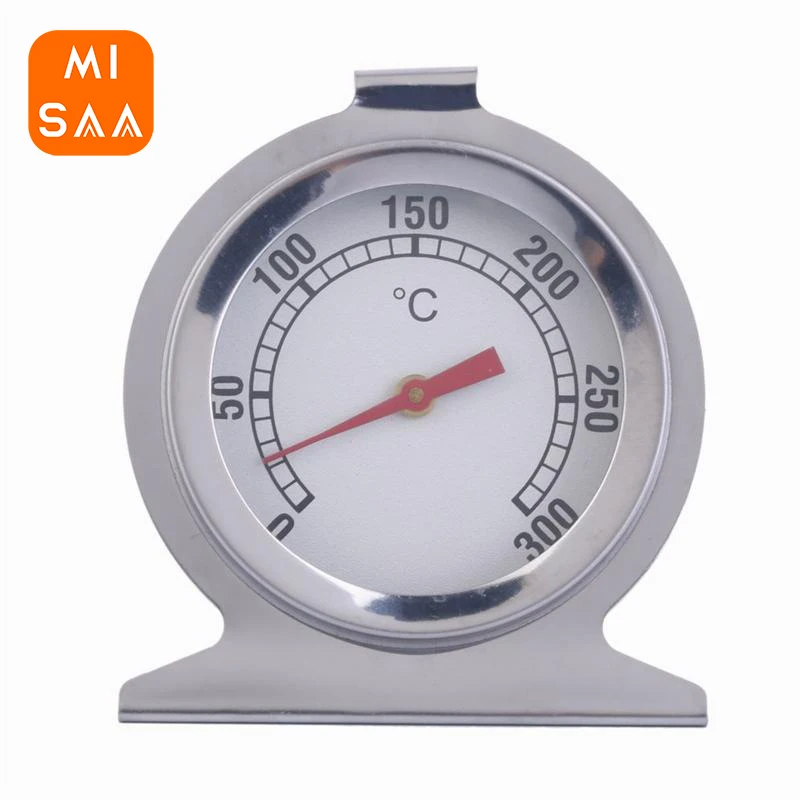 300°C Oven Thermometer Mini Stainless Dial Stand Up Temperature Meter Food Meat Cooking BBQ Thermometer Home Kitchen Tools