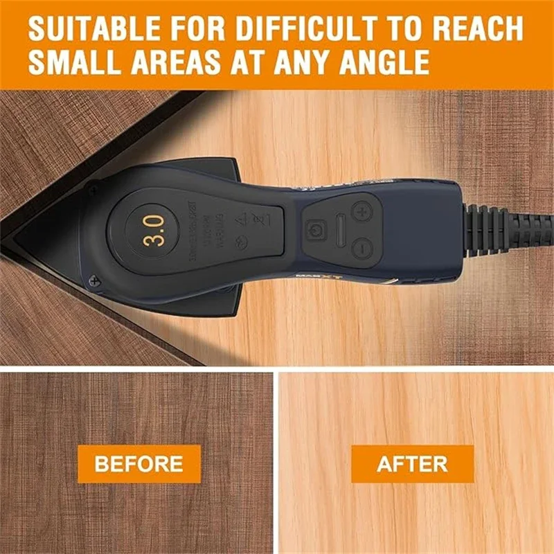 Pad Wireless Electric Orbital Sander Floor Woodworking Sanding Machine Portable Polisher Car Polishing Machine Triangle