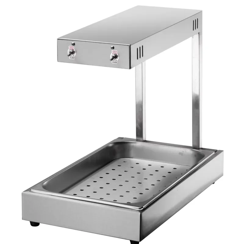 Stainless steel induction quick heater - one tray kitchen heating equipment