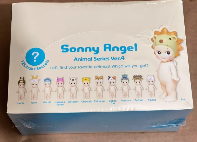 

Sonny Angel Animal Series Ver.4 Blind Box Guess Bag Fashion Kawaii Cute Mini Figure Toys for Children Christmas Birthday Gift