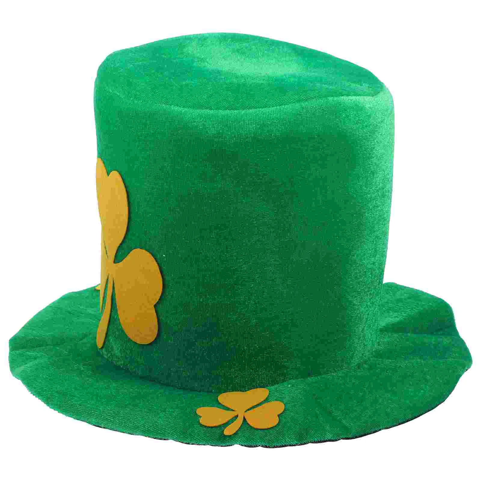 

Green Shamrock Festival Party Non- Patricks Day Creative Headdress Party Favors Decorations Props