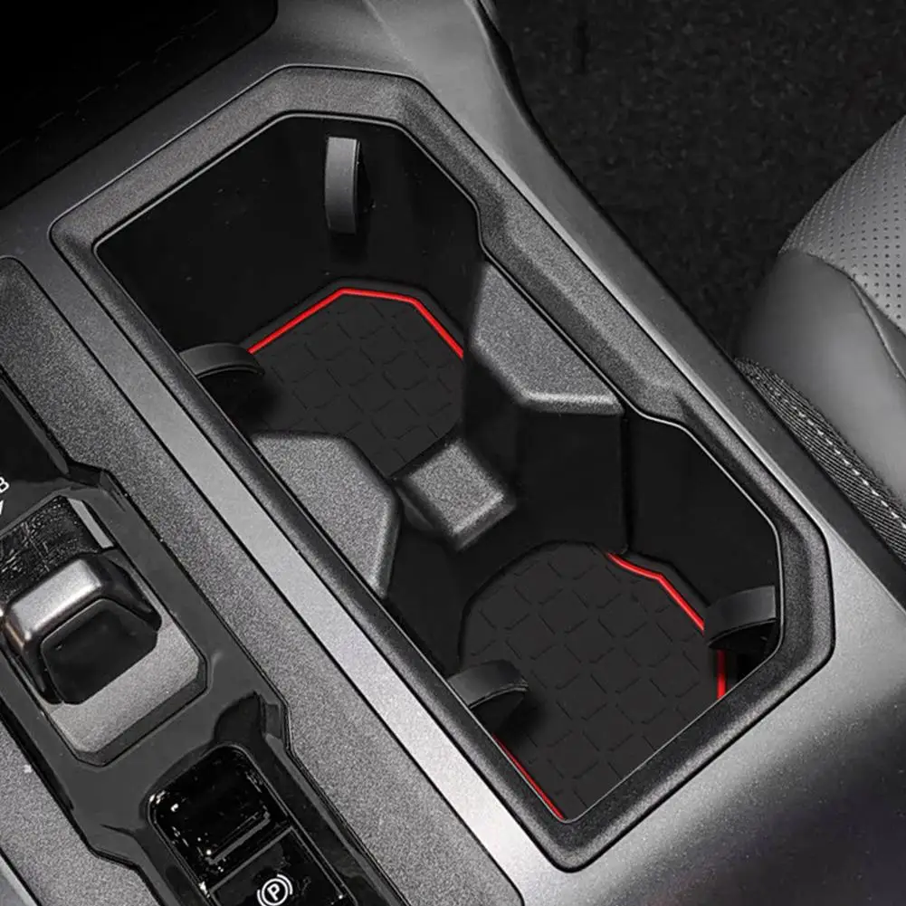 13Pcs Anti-Slip Interior Gate Slot Pads for Toyota RAV4 2026 Center Console Silicone Mats Non-Slip Mat Accessories