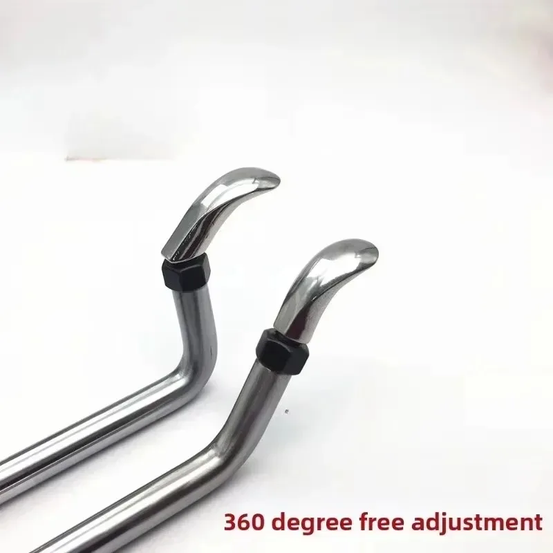 

2 шт. универсальный инструмент для ремонта вмятин автомобиля, конверсионная головка рулевого управления, универсальная головка для ремонта вмятин автомобиля, рожок из нержавеющей стали