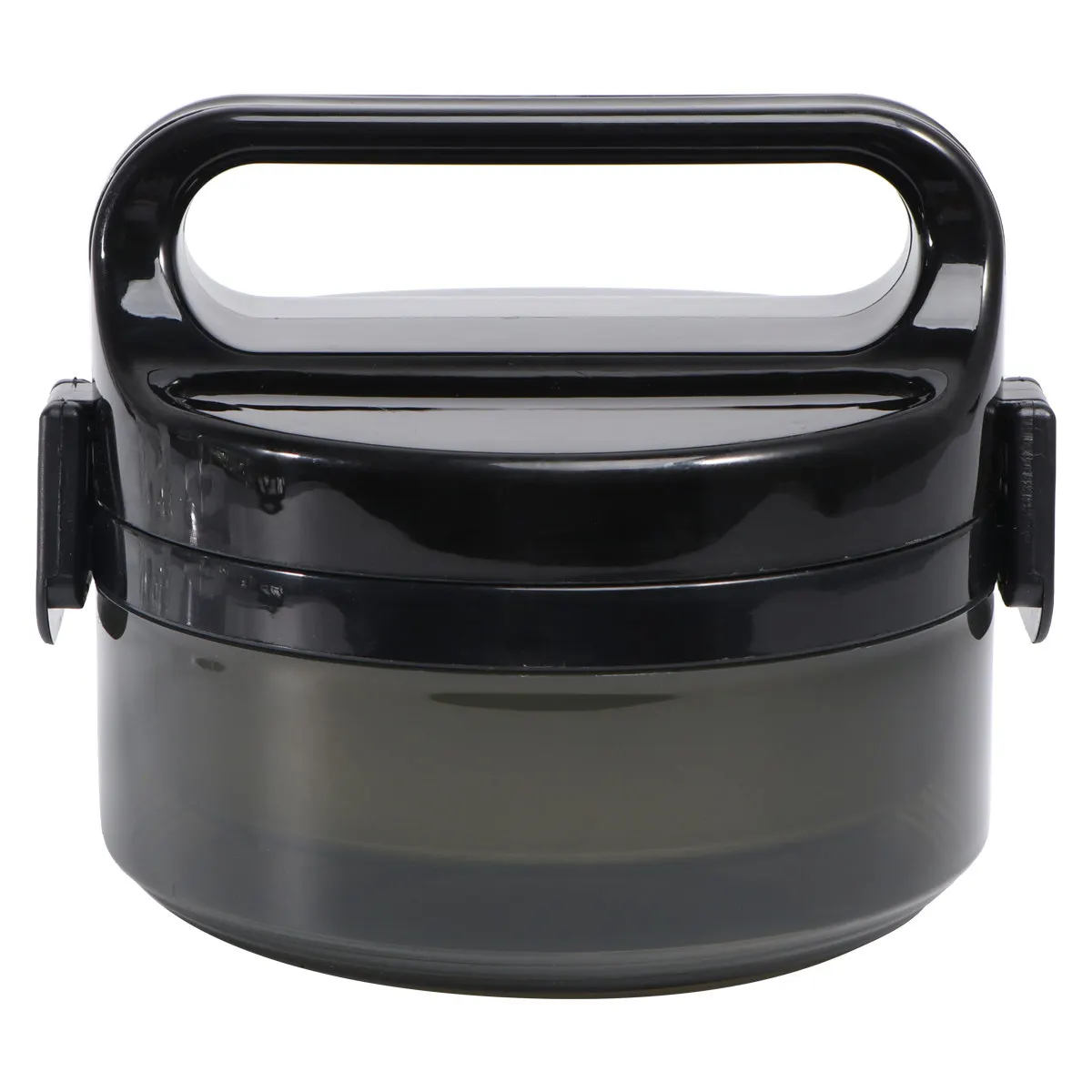 

1Pcs Stainless Steel Thermal Lunch Box Black Monolayer Portable Heat Preservation Bento Box Food Container for School Office