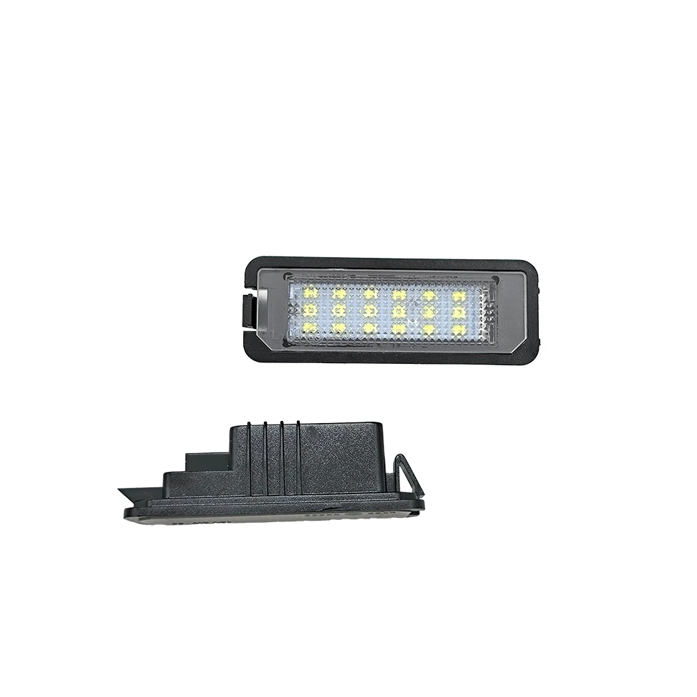 12 فولت 3 واط LED أضواء لوحة رقم الترخيص ل EOS 06 ~ جولف 4/5/6/7 LUPO 99 ~ 06 تمرير جولف 4 5 6 7 جديد بيتل أماروك بولو شيروكو