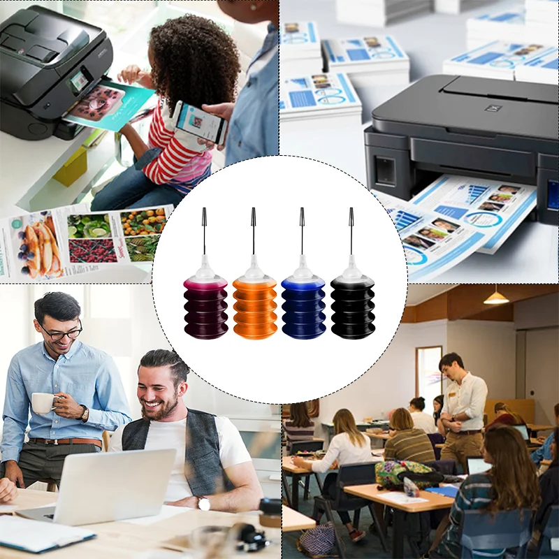 30 ml Refill Dye Ink Kit für Epson für Canon für HP für Brother Alle Modelle Drucker tinte patrone CISS Tinte für tinte Tank