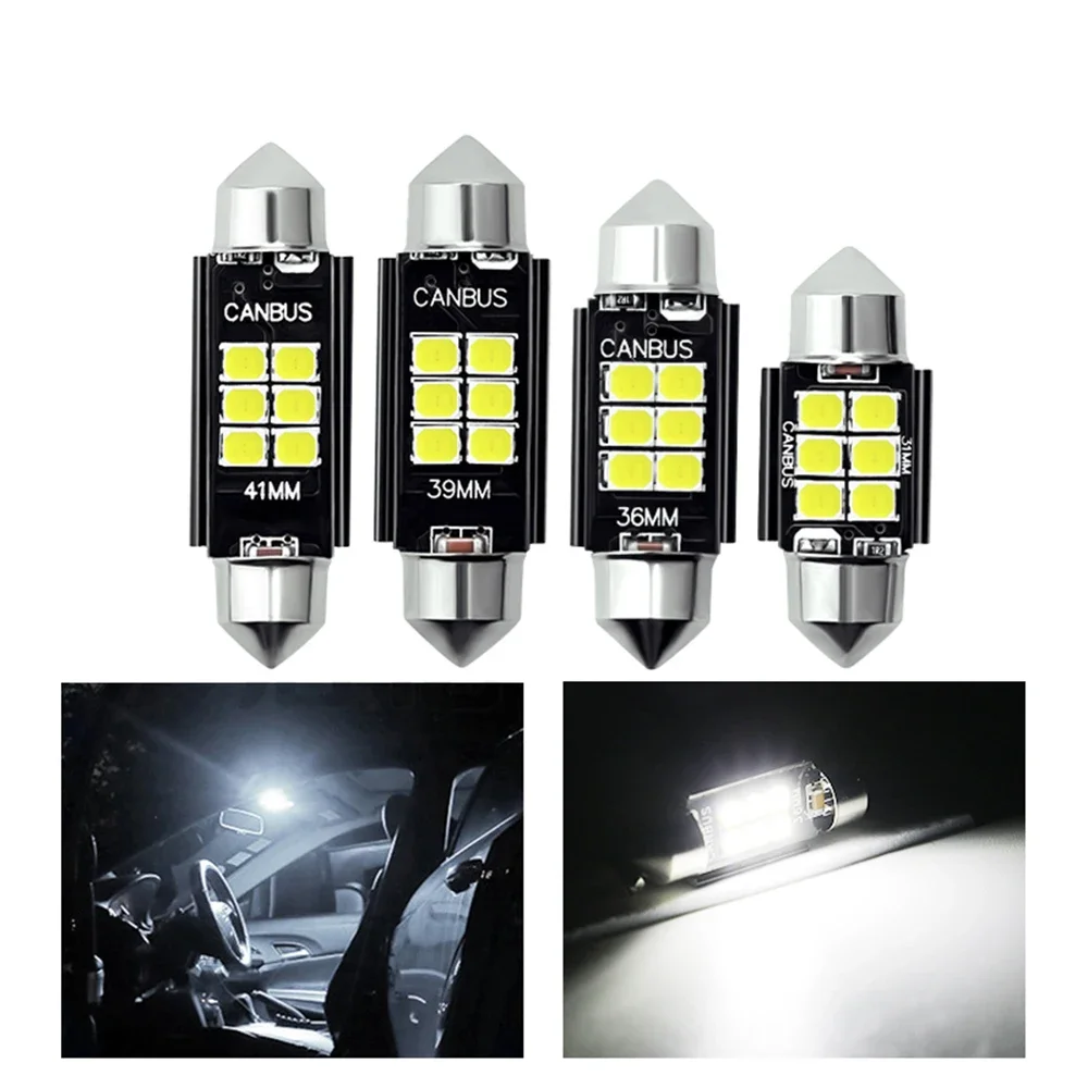 2Pcs C5W Led Interi…